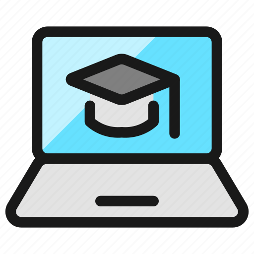 Learning, e, laptop icon - Download on Iconfinder