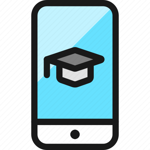 E, learning, smartphone icon - Download on Iconfinder