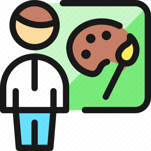 School, teacher, art icon - Download on Iconfinder