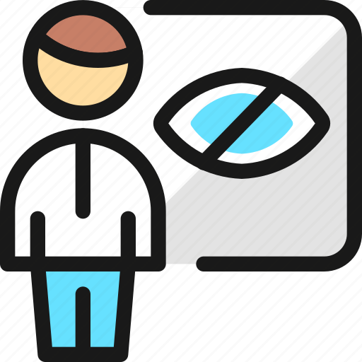 School, teacher, blind icon - Download on Iconfinder