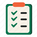 list, checklist, menu, clipboard, business, task, file, paper, text