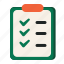 list, checklist, menu, clipboard, business, task, file, paper, text 