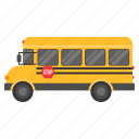 bus, car, education, school, side, transport, vehicle