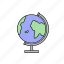globe, earth, learning, geography 