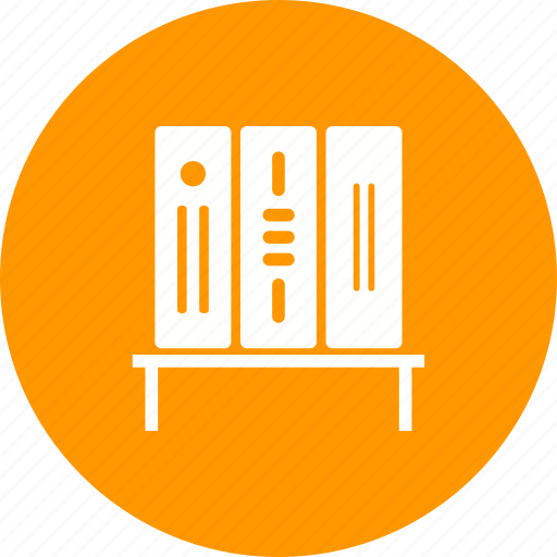 Bookshelf, college, library, literature, science, university icon - Download on Iconfinder