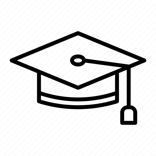 Cap, graduate, graduation, hat, school, student, university icon - Download on Iconfinder