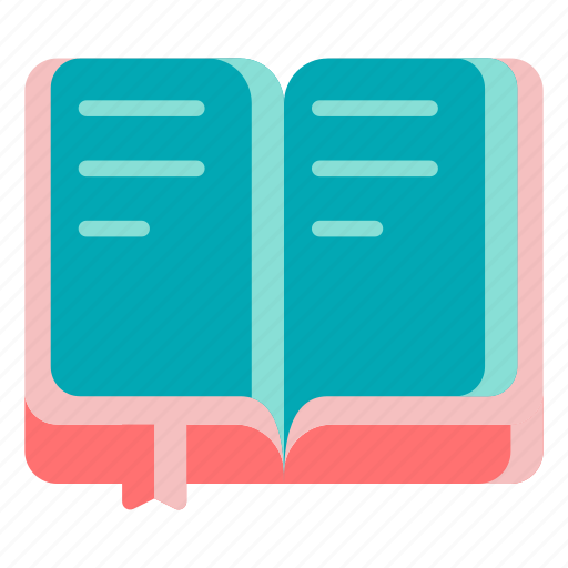 Book, reading, library, notebook, bookmark, learning, study icon - Download on Iconfinder