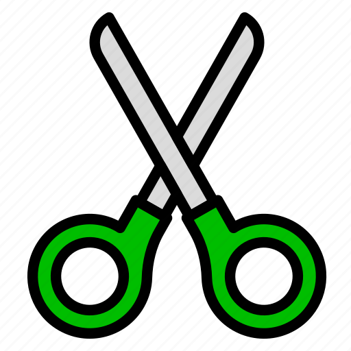 Crop, cut, equipment, school, scissor icon - Download on Iconfinder