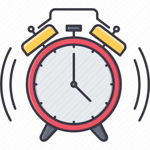Alarm, clock, college, learning, school, university icon - Download on Iconfinder