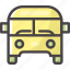 bus, school, transport, van 