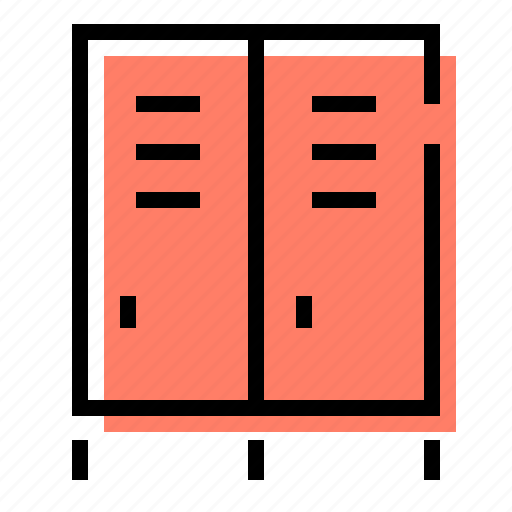 Lockers, clothes, school, changing room icon - Download on Iconfinder