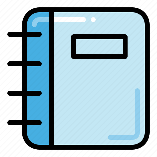 Notebook, agenda, book, education icon - Download on Iconfinder