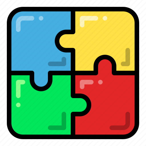 Puzzle, jigsaw, creative, game icon - Download on Iconfinder