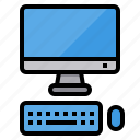 computer, desktop, monitor, screen