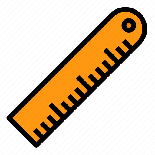 Education, measuring, ruler, school, tool icon - Download on Iconfinder