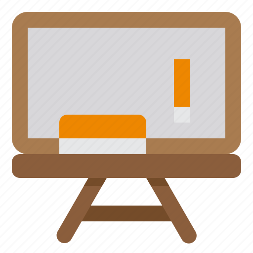 Blackboard, chalkboard, classroom, education, school icon - Download on Iconfinder