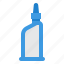 bottle, glue, handcraft, liquid, tool 