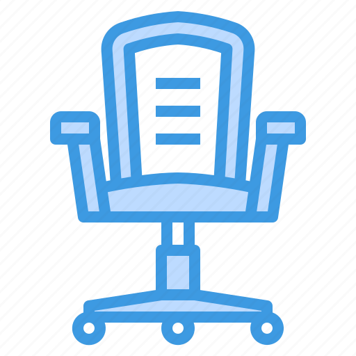 Chair, desk, furniture, seat, sitting icon - Download on Iconfinder