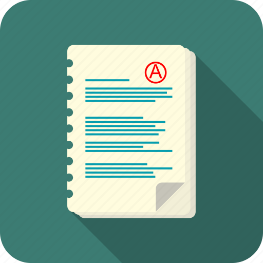 A paper, grade, school icon - Download on Iconfinder