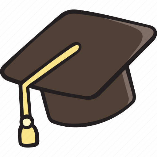 Graduation hat, toga, mortarboard, graduation cap, education icon - Download on Iconfinder