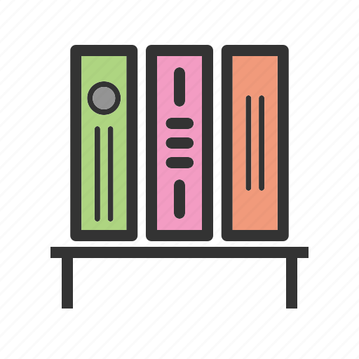 Bookshelf, college, library, literature, science, university icon - Download on Iconfinder