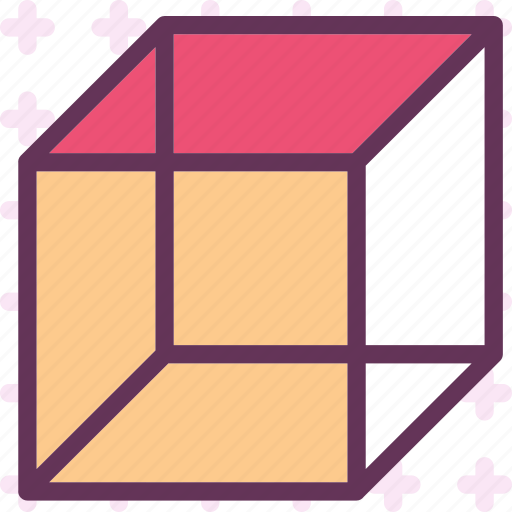 Cube, dimension, graphics, shape icon - Download on Iconfinder