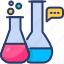 chemistry, experimint, flask, lab, laboratory 
