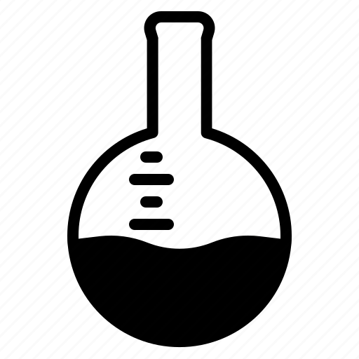 Chemistry, flask, florence flask, lab, laboratory, laboratory glassware, pharmacy icon - Download on Iconfinder