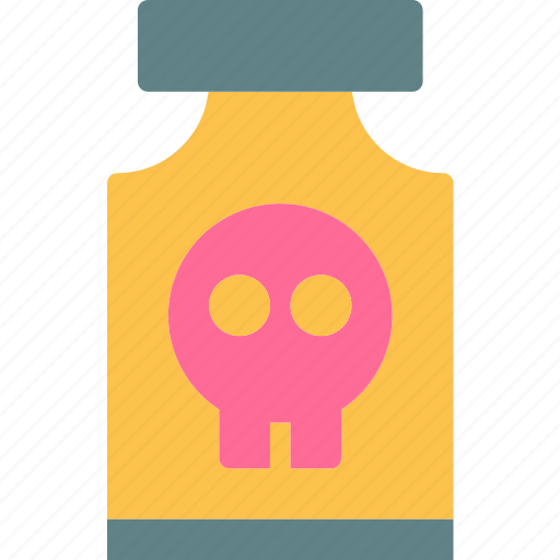 Bones, bottle, danger, head, human, meds, skull icon - Download on Iconfinder
