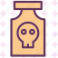 bones, bottle, danger, head, human, meds, skull 