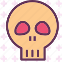 bones, head, human, skull 