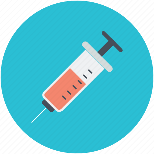 Injection, intravenous, medical, syringe, vaccine icon - Download on Iconfinder