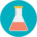 beaker, chemical, flask, lab test, test tube