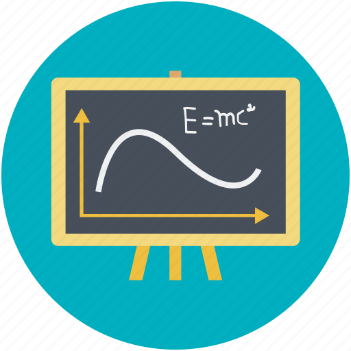 Emc2, equivalence, physics, school board, scientific formula icon - Download on Iconfinder