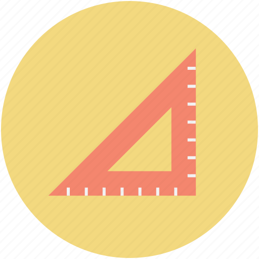Degree scale, drafting, geometry, sketching, triangle scale icon - Download on Iconfinder