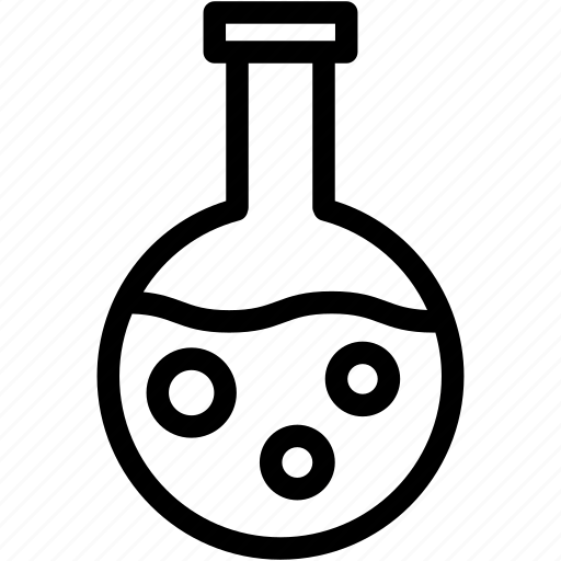 Flask, experiment, laboratory, chemistry, research, lab, science icon - Download on Iconfinder