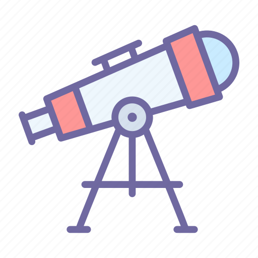 Telescope, science, discovery, optical, astronomy, observation icon - Download on Iconfinder