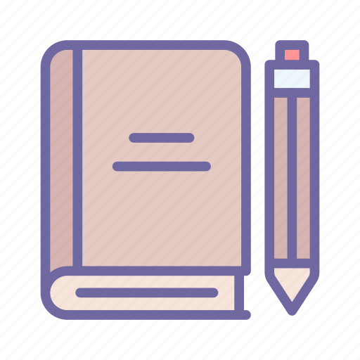 Education, pen, book, school, study, textbook icon - Download on Iconfinder