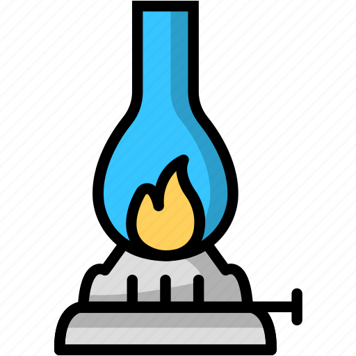 Fire, lamp, flame, burn, electric icon - Download on Iconfinder