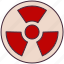 biohazard, danger, radiation, toxic, atom, radioactive 