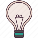 light, bulb, idea, electricity, illumination, inspiration, power, energy, technology