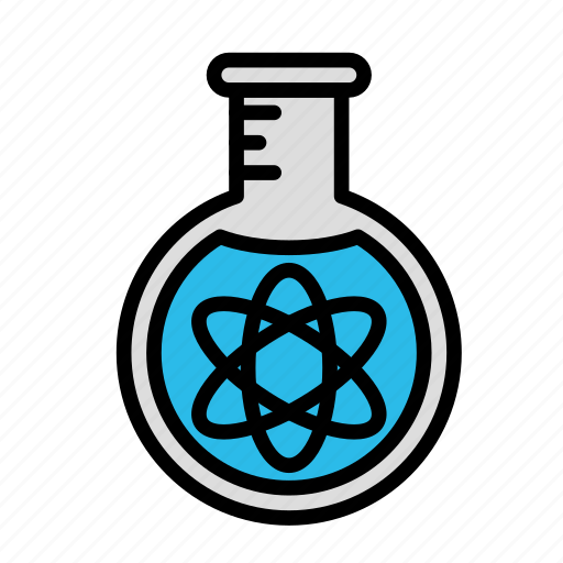 Atom, experiment, science, space icon - Download on Iconfinder