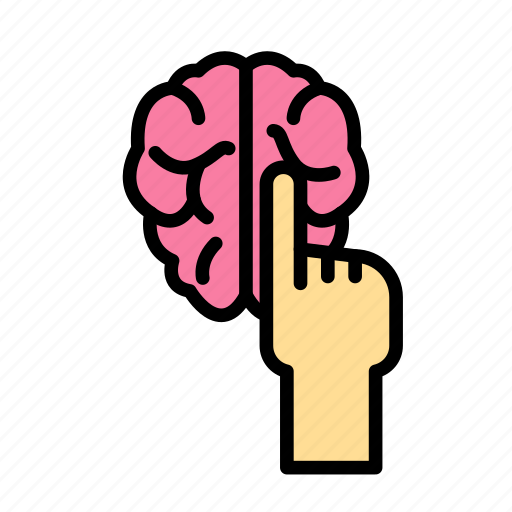 Brain, science, space, touch icon - Download on Iconfinder