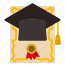graduation, hat, master, university