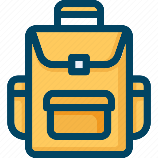Adventure, backpack, case, knapsack, school icon - Download on Iconfinder