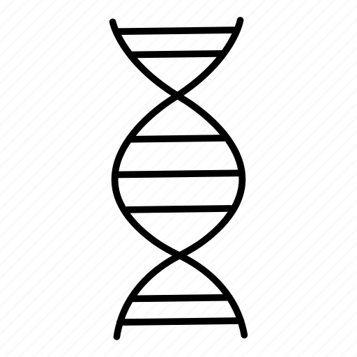 Dna, deoxyribonucleic acid, dna strand, double helix, chromosome icon - Download on Iconfinder