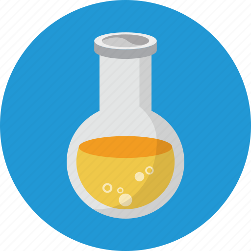 Acetic, acid, biology, bottle, flask, laboratory, tube icon - Download on Iconfinder