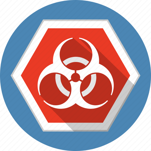 Attention, caution, danger, hazard, radiation, risc, warning icon - Download on Iconfinder