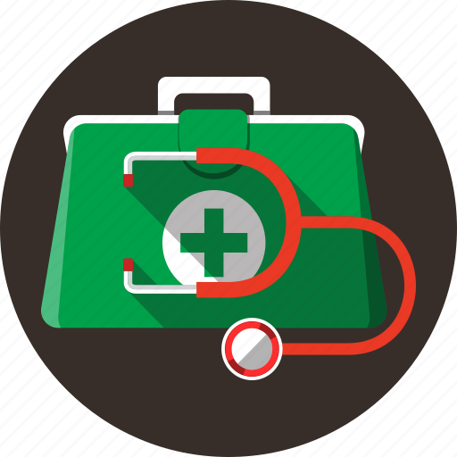 Aid, briefcase, doctor, first, medicine, stethoscope icon - Download on Iconfinder