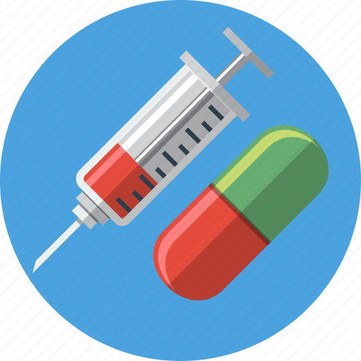 Cure, drugs, injection, laboratory, medicine, syringe, treatment icon - Download on Iconfinder